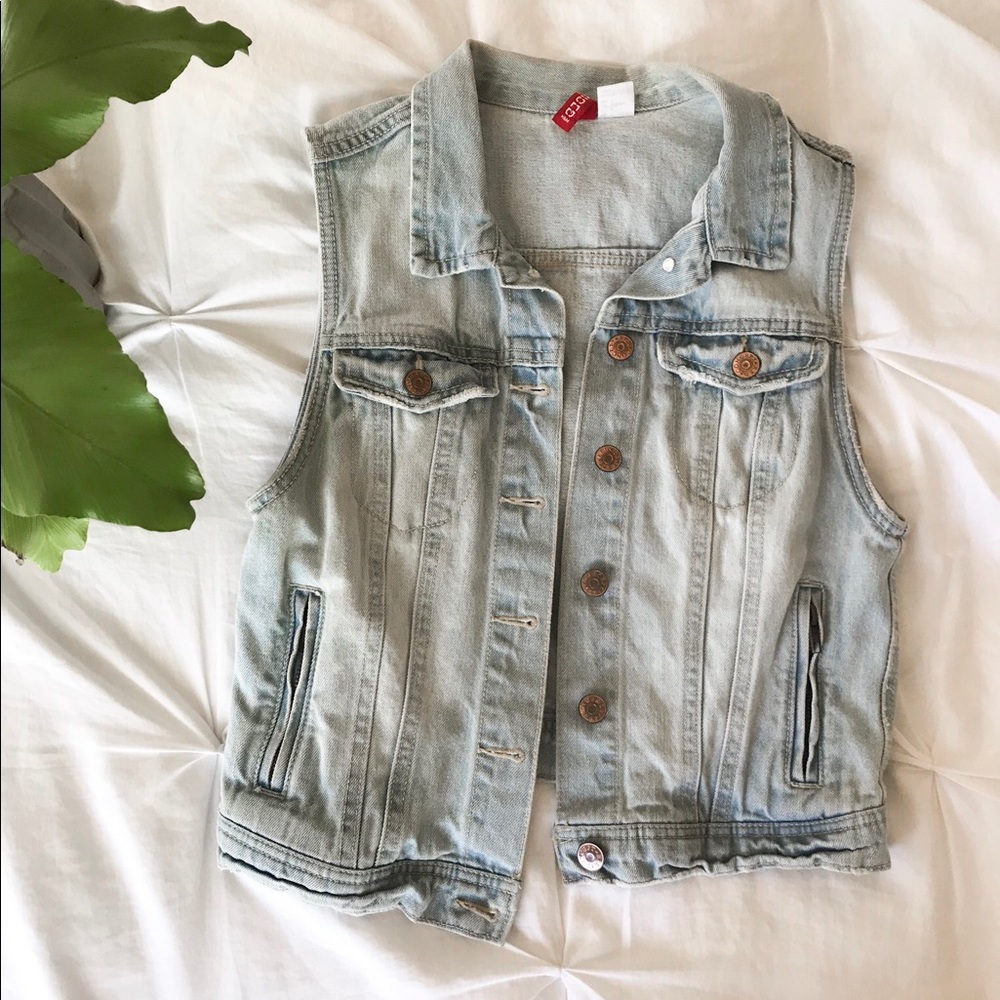 Divided H&M denim vest